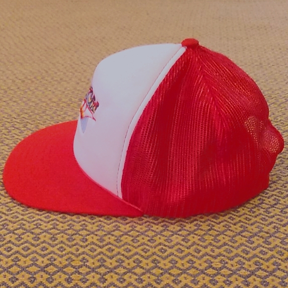 1980s Vintage Adventure Man Snap-Back Trucker Hat - Picture 3 of 6